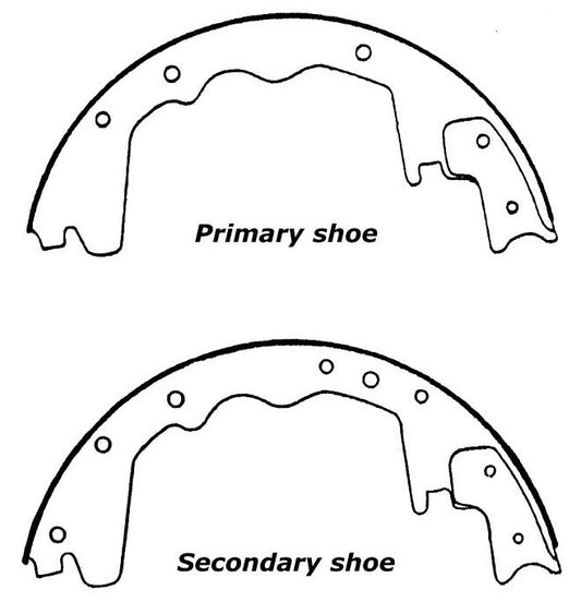 Porterfield Brake Shoes for 2003 FORD F150 2WD Rear Drum 7 Lug