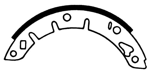 Porterfield Brake Shoes for 1971 MG MGB Spicer