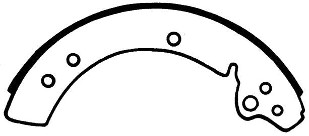 Porterfield Brake Shoes for 1962 VOLVO P1800