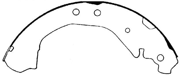 Porterfield Brake Shoes for 1992 CHEVROLET BLAZER 4WD (Full Size)