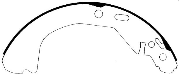 Porterfield Brake Shoes for 2001 PONTIAC GRAND AM w/Rear Drums