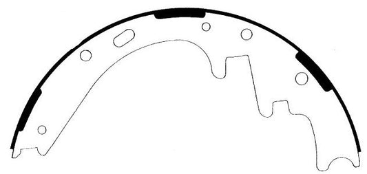 Porterfield Brake Shoes for 2001 FORD F150 2WD Rear Drum 5 Lug