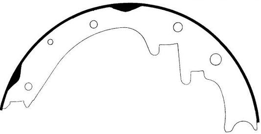 Porterfield Brake Shoes for 2002 JEEP LIBERTY
