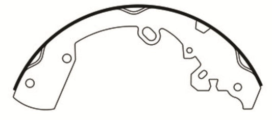 Porterfield Brake Shoes for 2010 DODGE DAKOTA  2WD