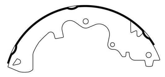 Porterfield Brake Shoes for 2009 FORD ESCAPE