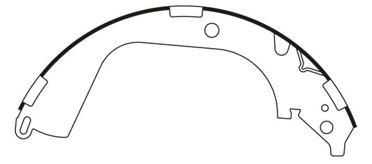 Porterfield Brake Shoes for 2009 CHEVROLET COLORADO