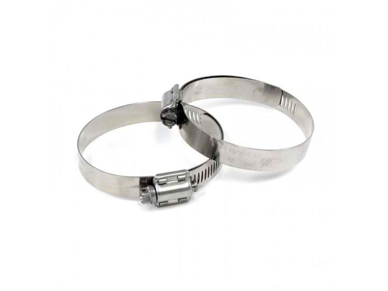 HPS Performance Products HPS Stainless Steel Worm Gear Liner Hose Clamp SAE 80 2pc Pack