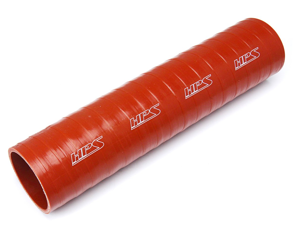 HPS 7/8" ID, 1 Foot Length, Silicone Straight Coupler Tube Hose — 129KF