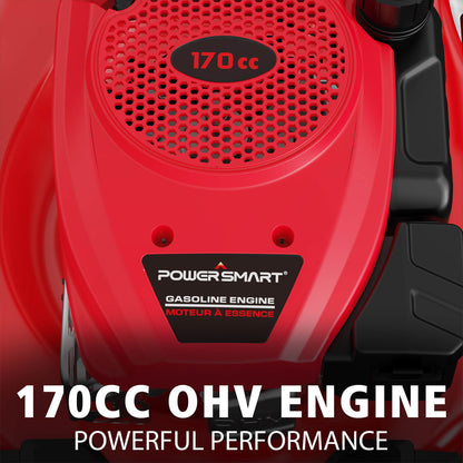 PowerSmart 21 " 170cc Gas Self-Propelled Lawn Mower V8721S
